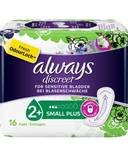 ALWAYS DISCREET SMALL PLUS 16 KPL Main Image