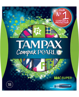 TAMPAX COMPAK PEARL SUPER TAMPONI Main Image
