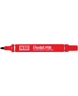 PENTEL HUOPAKYNÄ XN50 PUNAINEN PYÖREÄ KÄ Main Image