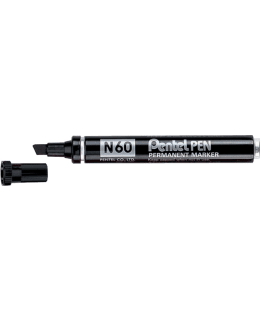 PENTEL HUOPAKYNÄ XN60 MUSTA VIISTOKÄRKI Main Image