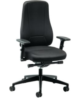 INTERSTUHL YOUNICO 2456 MUSTA TYÖTUOLI Main Image