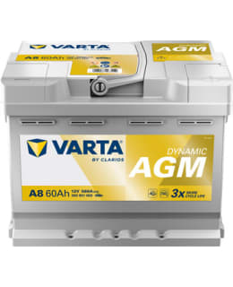 VARTA DYNAMIC A8 60AH AGM AKKU Main Image