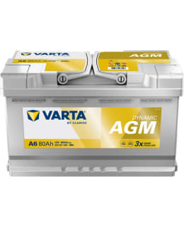 VARTA DYNAMIC A6 80AH AGM AKKU Main Image
