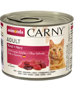 ANIMONDA CARNY ADULT BEEF, HEART 200G Main Image