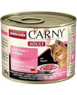 ANIMONDA CARNY AD BEEF,TURK&SHRIMP 200G Main Image