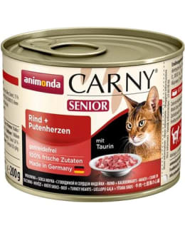 ANIMONDA CARNY AD BEEF&TURKEY HEART 200G Main Image