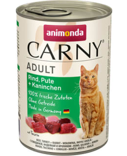 ANIMONDA CARNY AD BEEF,TURK,RABBIT 400G Main Image