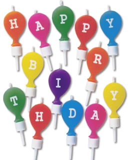 KAKKUKYNTTILÄSETTI HAPPY BIRTHD.13KPL Main Image