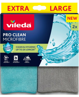 VILEDA PRO CLEAN XL 2PCS MICROF.CLOTH Main Image