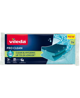 VILEDA PRO CLEAN 3 PACK SCOUR. HIGHFOAM Main Image