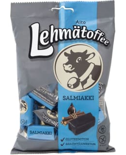 LAKTOOSITON LEHMÄTOFFEE 150 G SALMIAKKI Main Image
