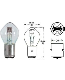 TRIFA 6V 35/35W BA20D POLTTIMO Main Image