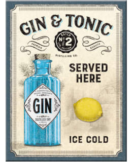 14405 GIN & TONIC SERVED HERE MAGNEETTI Main Image