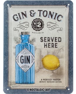 26266 GIN&TONIC SERVED HERE15X20KILPI Main Image