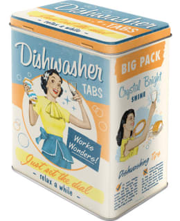 NOSTAL-ART 30156 TIN BOX L DISHWAS TABS Main Image