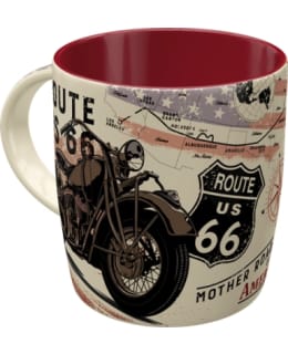 NOSTALGICART ROUTE 66 BIKE MAP MUKI Main Image