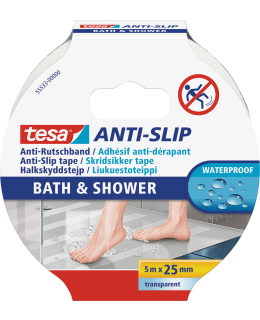 TESA ANTI-SLIP TAPE FOR BATHROOM 25MMx5M Main Image