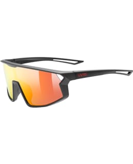 UVEX SKYRYSE JR BLACK/MIRROR RED LASIT Main Image