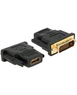 DELOCK 65466 ADAPTER DVI 24+1 PIN MALE > Main Image