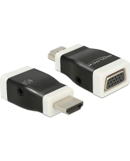 DELOCK 65586 ADAPTER HDMI-A MALE > VGA F Main Image