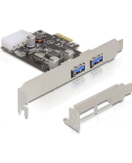 DELOCK PCI-E X1 USB 3.0 OHJAINKORTTI Main Image