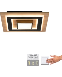 JUSTLIGHT 14563-18 MUSTA KATTOVALAISIN Main Image