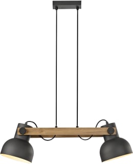 JUSTLIGHT 15742-18 MUSTA RIIPPUVALAISIN Main Image