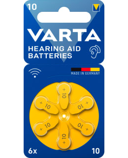 VARTA Hearing Aid Battery 10, 6 pack Main Image