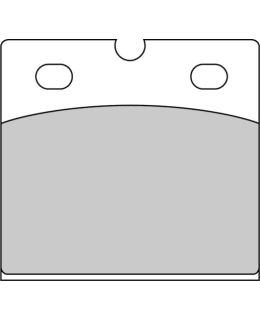 FERODO FDB108 BRAKE PADS ORGANIC CP1 RAC Main Image