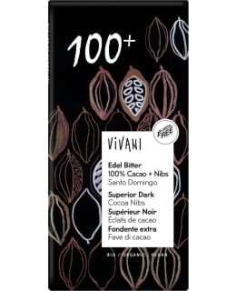 VIVANI LUOMU 80 G TUMMASUKLAA 100 % Main Image
