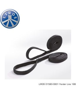 FENDER LINE BLACK 8MM X 2M SPLICED EYE 5 Main Image