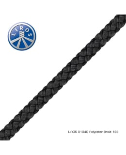 BRAIDED POLYESTER LINE BLACK 3MM X 15M 1 Main Image