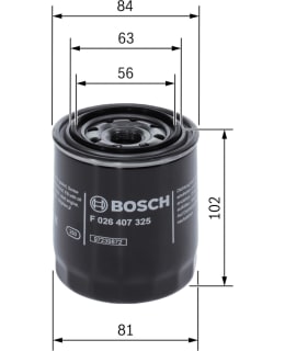 BOSCH F 026 407 325 ÖLJYNSUODATIN Main Image