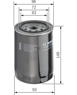 F 026 407 004 ÖLJYNSUODATIN Main Image