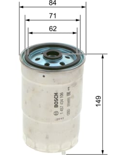 BOSCH 1 457 434 106 POLTTOAINESUODATIN Main Image
