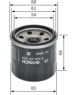 F 026 407 209 ÖLJYNSUODATIN Main Image