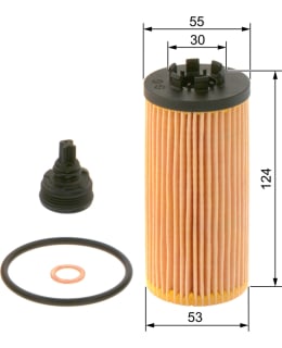 BOSCH F 026 407 277 ÖLJYNSUODATIN Main Image