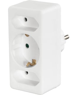 HAMA MULTI PLUG 3-WAY WH Main Image