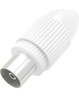HAMA ANTENNA SOCKET COAX WH Main Image