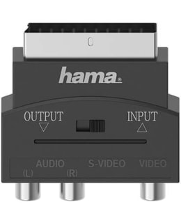 HAMA ADAPTER VIDEO SCART-S-VHS/3X PHONO Main Image