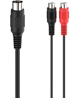 HAMA ADAPTER AUDIO 2X RCA FEMALE TO DI 5 Main Image