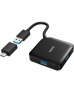 HAMA HUB USB/USB-C 0,04 1.5 GBIT/S Main Image