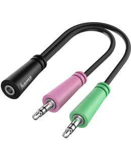 HAMA ADAPTER AUDIO 3.5 FEMALE TO 2X 3.5 Main Image