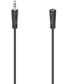 HAMA CABLE AUDIO 3.5MM-3.5MM EXTENSION 1 Main Image
