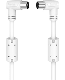 HAMA CABLE ANTENNA ANGLE 90DB WH 10.0M Main Image