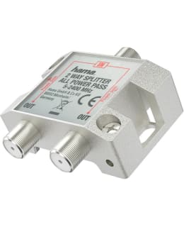 HAMA SAT SPLITTER 2-WAY FULLY SHIELDED Main Image