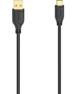 HAMA CABLE USB-C FLEXI-SLIM GO BL 0.75 Main Image