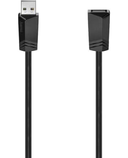 HAMA USB A-A 3M MUSTA JATKOKAAPELI Main Image
