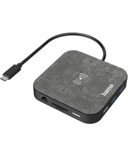 HAMA USB-C HUB MULTI QI CHARGING 12 P Main Image