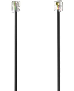 HAMA RJ11 3M MUSTA PUHELINKAAPELI Main Image